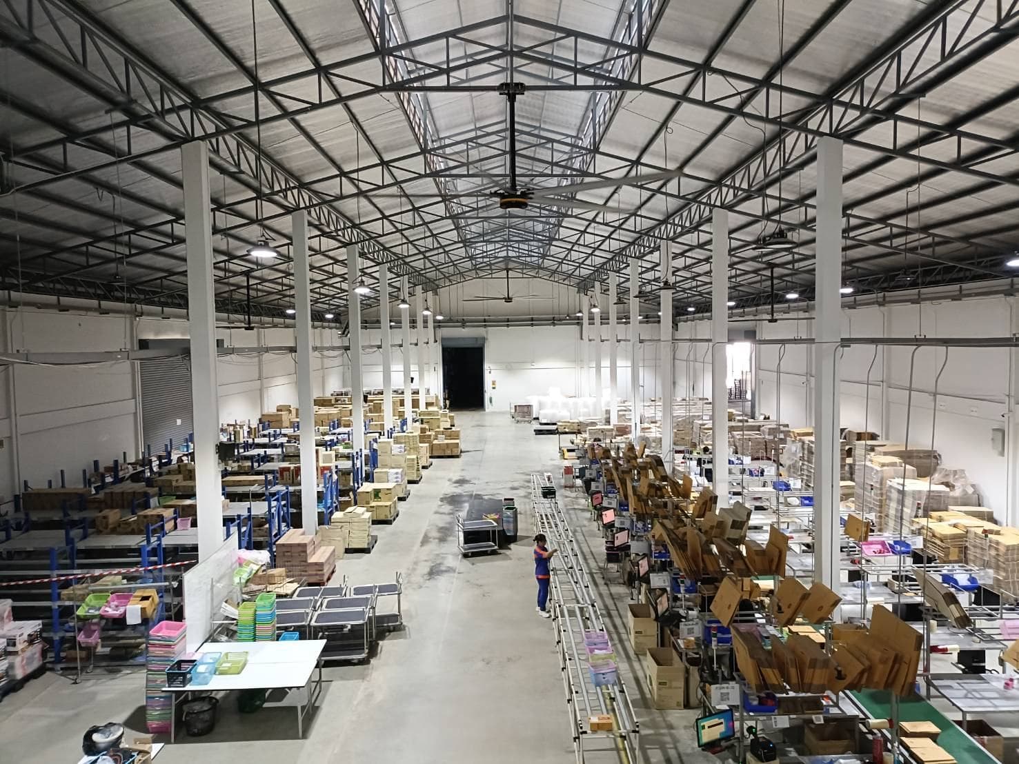Order preparation in the Ripples warehouse