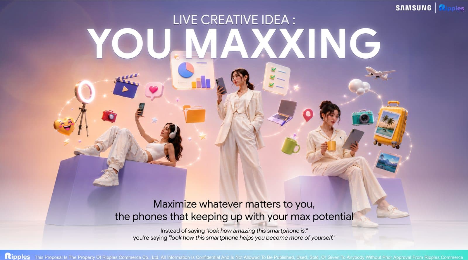 Samsung Galaxy launch key visual
